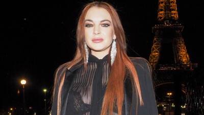Lindsay Lohan BF Bader Shammas Engaged: See Her Gorgeous Ring — Photos - hollywoodlife.com