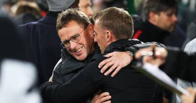 Brendan Rodgers reveals private phone call with Ralf Rangnick before he accepted Manchester United job - www.manchestereveningnews.co.uk - Manchester - Beyond