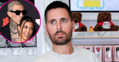 Scott Disick Comments on Ex Kourtney Kardashian’s Post Following Her Engagement to Travis Barker - www.usmagazine.com