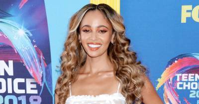 Riverdale’s Vanessa Morgan Shows 9-Month-Old Son River’s Face for 1st Time: Photos - www.usmagazine.com
