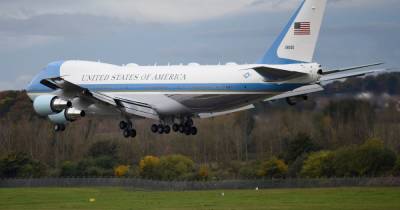 US President Joe Biden jets off from Edinburgh Airport on Air Force One after COP26 visit - www.dailyrecord.co.uk - Scotland - USA