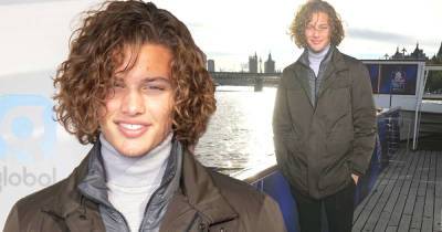 Bobby Brazier, 18, showcases his model good looks in turtleneck - www.msn.com