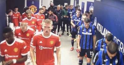 Tunnel footage showed Ole Gunnar Solskjaer his new Man United leader ahead of Atalanta game - www.manchestereveningnews.co.uk - Manchester