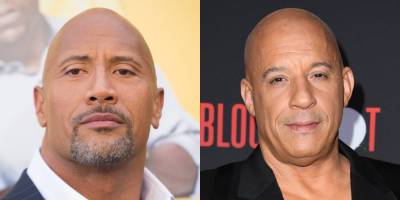 Dwayne Johnson Says Vin Diesel Jokes in His New Movie 'Play Great' with His Audience - www.justjared.com