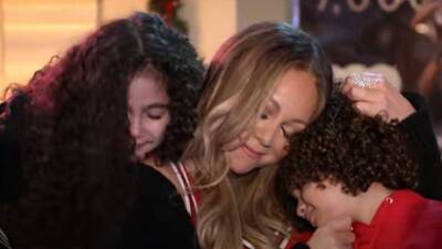 Mariah Carey Teaches Twins Moroccan and Monroe a New Song to Celebrate First Night of Hanukkah - www.etonline.com - Morocco - county Monroe