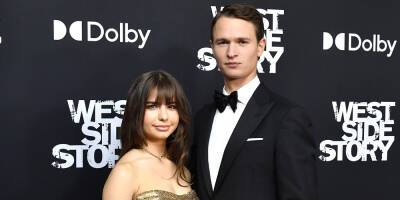 Ansel Elgort Brings Longtime Girlfriend Violetta Komyshan to 'West Side Story' Premiere - www.justjared.com - New York