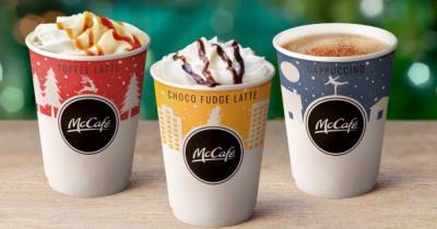 McDonald's unveils brand new Christmas drinks including chocolate fudge latte - www.ok.co.uk