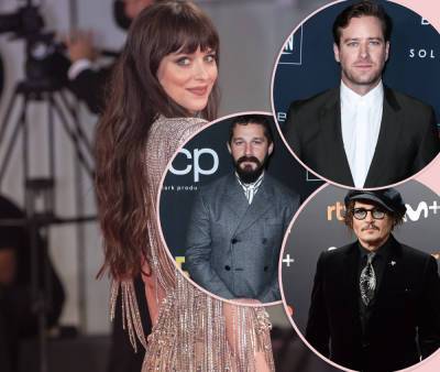 Dakota Johnson Calls 'Cancel Culture' A 'F**king Downer' While Addressing Co-Stars Johnny Depp, Shia LaBeouf, & Armie Hammer's Scandals - perezhilton.com - Hollywood