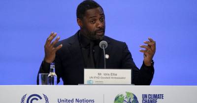 Hollywood star Idris Elba visits Glasgow to speak at COP26 climate summit - www.dailyrecord.co.uk - USA