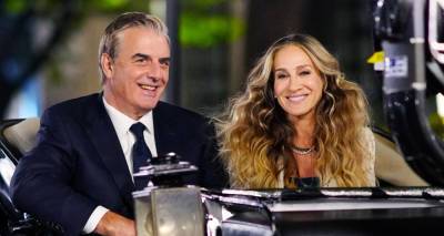 Sarah Jessica Parker & Chris Noth Are All Smiles Filming Late-Night Scenes for 'And Just Like That' - www.justjared.com - New York
