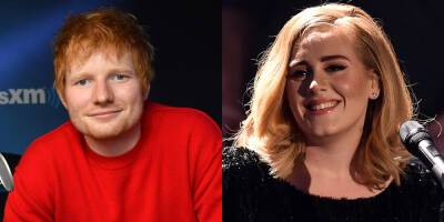 Ed Sheeran Reveals How He Really Feels About Releasing His Album Around the Same Time as Adele - www.justjared.com