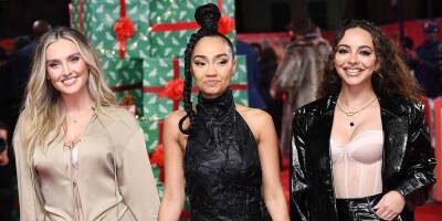 Leigh-Anne Pinnock Gets Support From Little Mix Bandmates Perrie Edwards & Jade Thirlwall at 'Boxing Day' Premiere - www.justjared.com - London