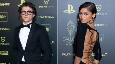 Zendaya and Tom Holland Attend First Event Together Since Confirming Relationship, Show Some PDA - www.etonline.com - France