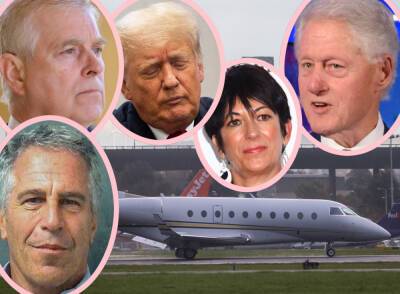 Jeffrey Epstein Pilot Lists Bill Clinton, Donald Trump, Prince Andrew, & More As Passengers On 'Lolita Express' - perezhilton.com