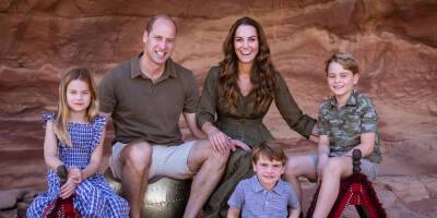 Prince William, Kate Middleton & Their Children Pose for Christmas Card 2021! - www.justjared.com
