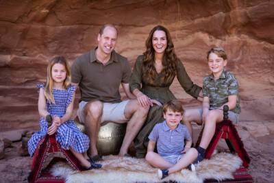 Prince William And Kate Middleton Share Adorable 2021 Christmas Card Photo - etcanada.com - Jordan