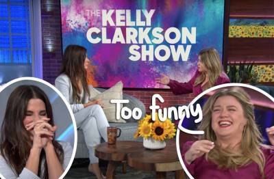 Sandra Bullock's Interview With Kelly Clarkson Goes OFF THE RAILS!! - perezhilton.com - USA - Indiana - county Bullock