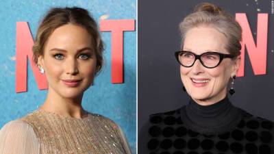 Jennifer Lawrence had to explain G.O.A.T. to Meryl Streep - edition.cnn.com