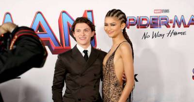 Zendaya and Tom Holland sizzle on red carpet at Spider-Man premiere - www.msn.com - Los Angeles - city Holland - county Parker
