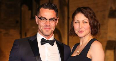 Emma Willis dazzles in black cut-out gown with dapper husband Matt on red carpet - www.ok.co.uk