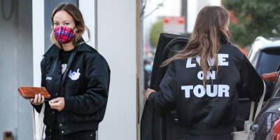 Olivia Wilde Wears Harry Styles' Tour Merch While Out Shopping - www.justjared.com - Beverly Hills