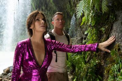 ‘The Lost City’: Brad Pitt’s Cameo Is Teased In First Pics Of Channing Tatum And Sandra Bullock’s New Movie - etcanada.com - city Lost - county Bullock