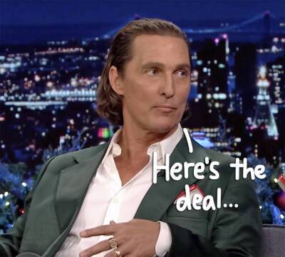 Matthew McConaughey Details Decision NOT To Run For Governor Of Texas After Years-Long Debate - perezhilton.com - Texas