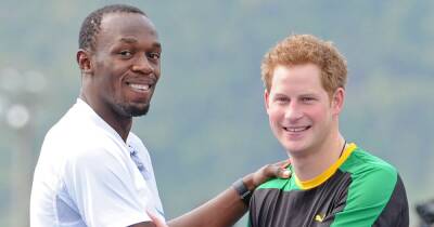 Usain Bolt says pal Prince Harry is 'about married life' and admits losing touch - www.ok.co.uk