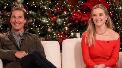 Matthew McConaughey Shocks Reese Witherspoon by Revealing She Was His First Celebrity Crush - www.etonline.com
