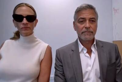 Julia Roberts Crashes George Clooney’s ‘Jimmy Kimmel’ Interview - etcanada.com