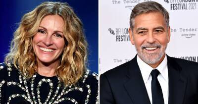 Julia Roberts Hilariously Crashes George Clooney’s Appearance on ‘Jimmy Kimmel Live!’: ‘Maybe I Hallucinated That’ - www.usmagazine.com