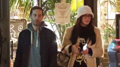 Tobey Maguire Spotted Out for Dinner with Mystery Woman on Spider-Man's Big Day - www.justjared.com - Santa Monica