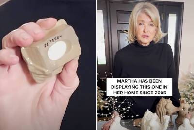 Martha Stewart selling replicas of clay nativity set she made in jail - nypost.com - state West Virginia - county Camp