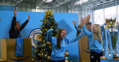 The brilliant moment Kyle Walker and John Stones sprung a Christmas surprise on Man City fans - www.manchestereveningnews.co.uk - Manchester