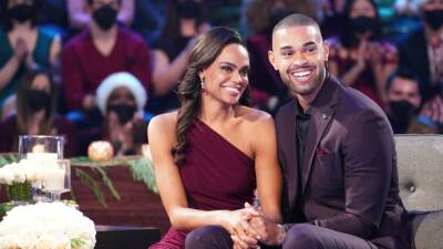 'Bachelorette's Michelle Young and Fiancé Nayte Olukoya Reflect on Finding Their Happy Ending (Exclusive) - www.etonline.com