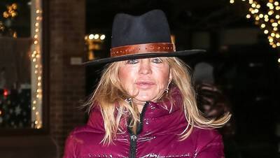 Goldie Hawn, 76, Kurt Russell, 70, Twin In Cowboy Hats During Rare Outing — Photo - hollywoodlife.com - Colorado