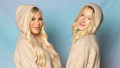 Tori Spelling Look-Alike Daughter Stella, 13, Give Each Other Holiday Makeovers — Photos - hollywoodlife.com