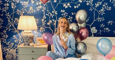 Inside Poppy Delevingne's West Sussex home featuring green kitchen and huge bath - www.ok.co.uk