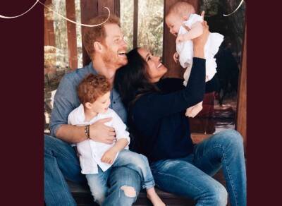 Prince Harry And Meghan Markle Share First Photo Of Baby Lilibet Diana As They Pose As A Family Of Four For Adorable Christmas Card - etcanada.com - California - Santa Barbara