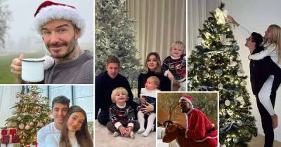 David Beckham, Bruno Fernandes, Kevin De Bruyne share Christmas snaps - www.msn.com - Santa