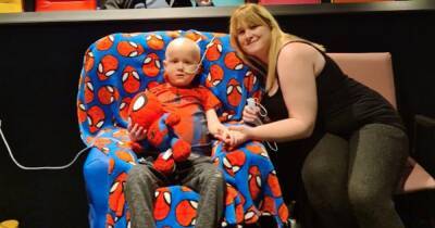 Stunning Spiderman surprise set up by Scots hospital for brave superfan battling Leukaemia - www.dailyrecord.co.uk - Scotland
