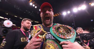 Tyson Fury's dream 2022 with Anthony Joshua question answered and Derek Chisora outcome - www.manchestereveningnews.co.uk - Saudi Arabia