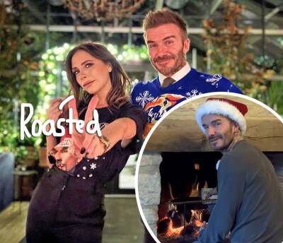 Ha! Watch Victoria & David Beckham Shade Each Other's Singing In Funny Christmas Video! - perezhilton.com - Britain - city Santa Claus