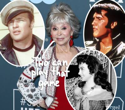 Legend! Rita Moreno Once Dated Elvis To Get Back At Cheating BF Marlon Brando: 'It Was Wonderful' - perezhilton.com