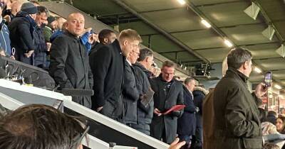 Ralf Rangnick spotted with John Murtough at Old Trafford during Manchester United vs Arsenal - www.manchestereveningnews.co.uk - Manchester - Germany
