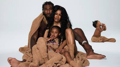 Teyana Taylor Iman Shumpert Match With Daughters In SKIMs Cozy Clothes For New Ad - hollywoodlife.com