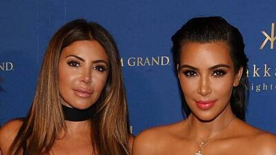 Kim Kardashian Denies Throwing Shade at Larsa Pippen: 'I Just Had a Good Caption' - www.etonline.com