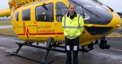 Anxious Prince William felt 'the whole world was dying' during job as ex-ambulance pilot - www.ok.co.uk - city Sandringham - county Norfolk