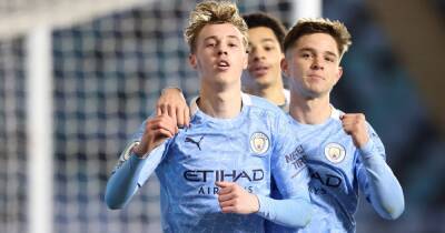 Man City have five academy kids in first-team training ahead of RB Leipzig Champions League game - www.manchestereveningnews.co.uk - Manchester - county Riley