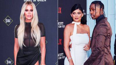Khloe Kardashian Claps Back At Rumor That Kylie Jenner Travis Scott ‘Are Not A Couple’ - hollywoodlife.com